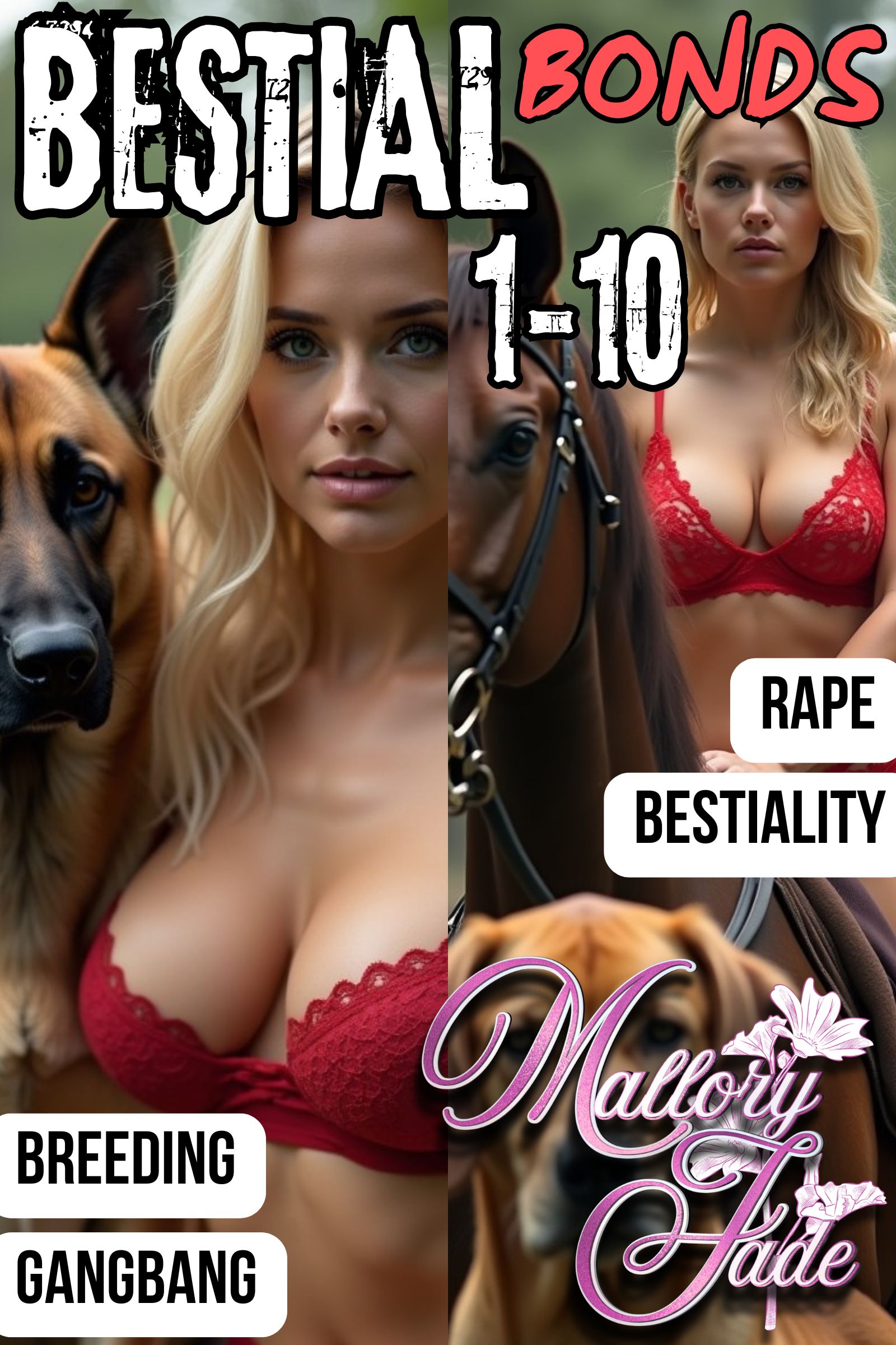 Bestial Bonds Complete Collection by Mallory Jade